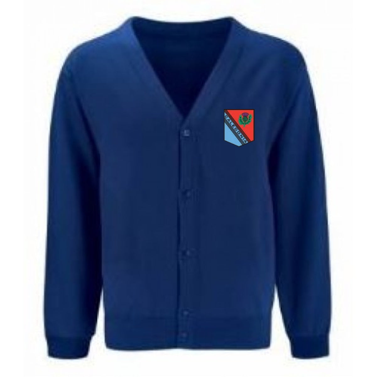 Caledonia Primary School Navy Cardigan Ayrshire Uniforms