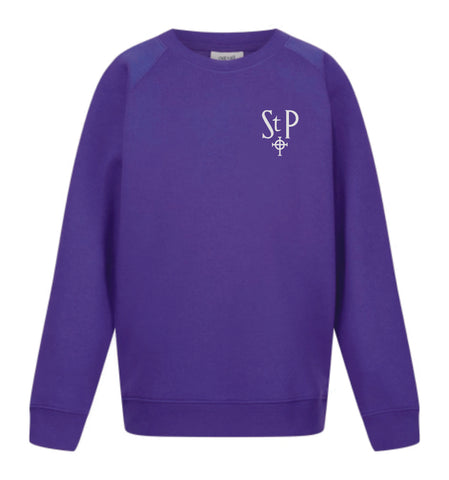St Palladius Primary School Purple Sweatshirt