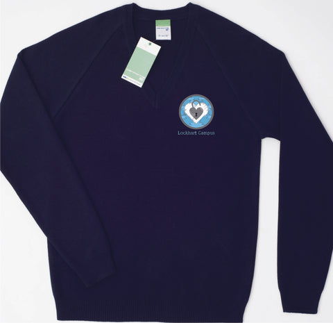 Lockhart Campus Senior Knitted V-Neck